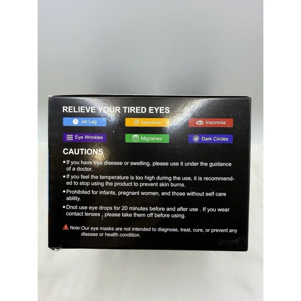XPCARE 32 Pack Steam Eye Masks, Self Heated Steam Warm Eye Mask, Disposable
